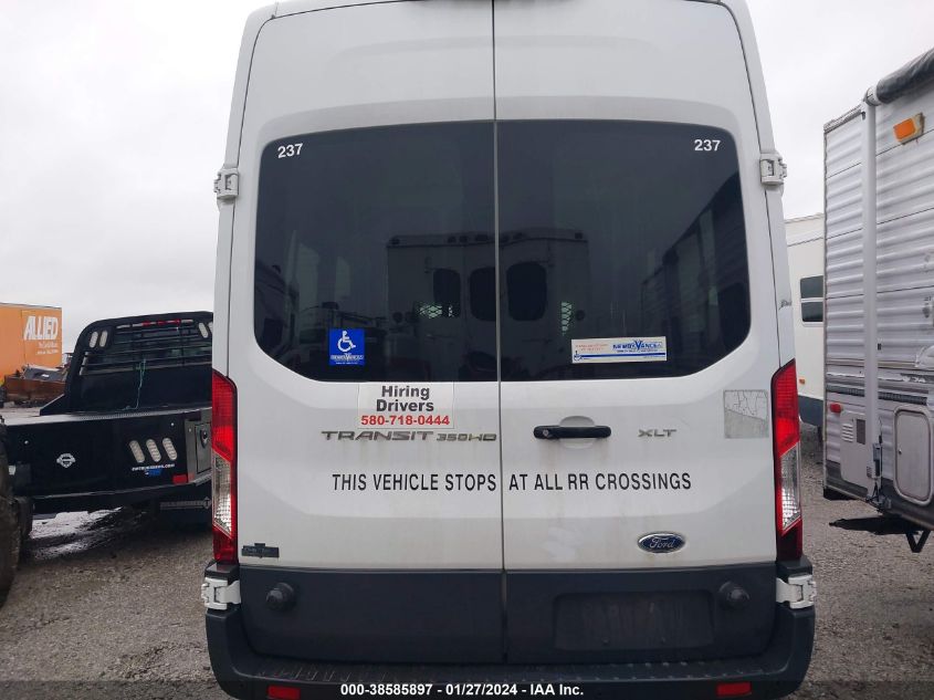 2018 FORD TRANSIT-350 PASSENGER VAN - 1FBVU4XM7JKA04437