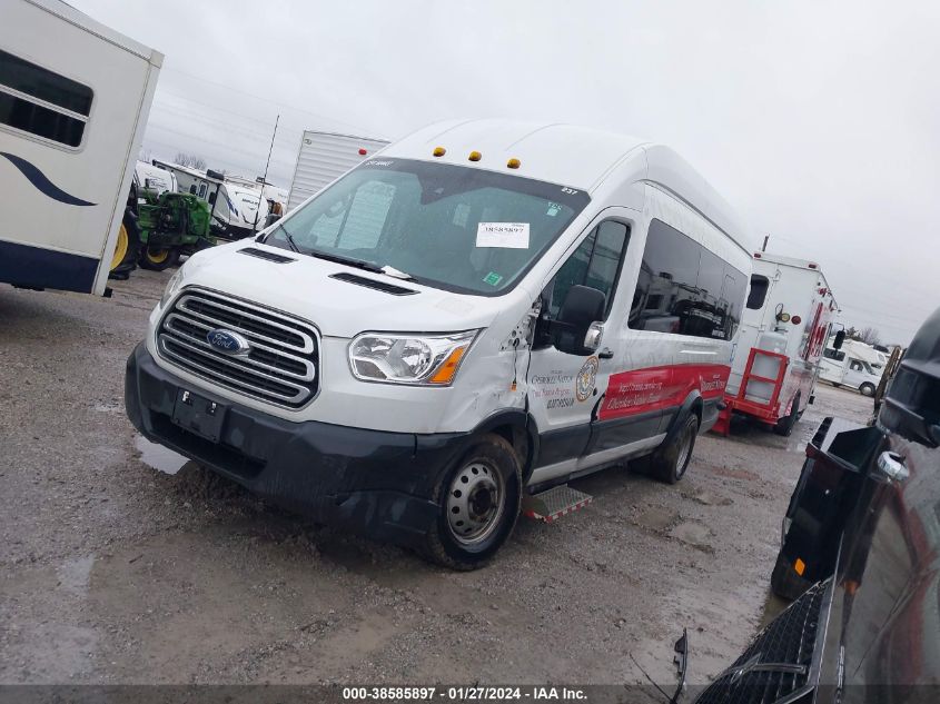 2018 FORD TRANSIT-350 PASSENGER VAN - 1FBVU4XM7JKA04437
