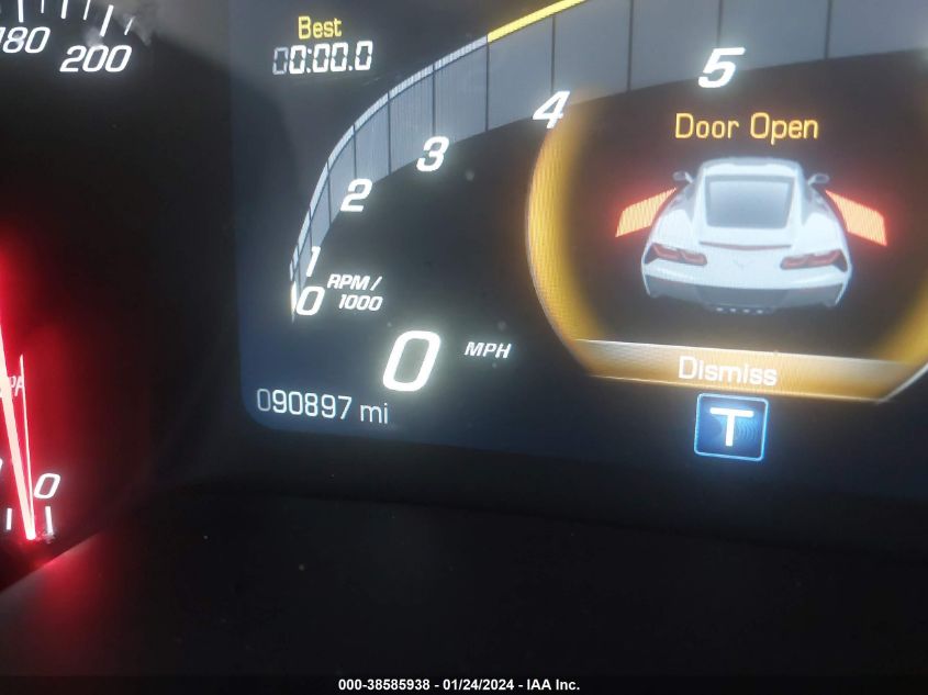 2014 CHEVROLET CORVETTE STINGRAY - 1G1YB2D76E5131551