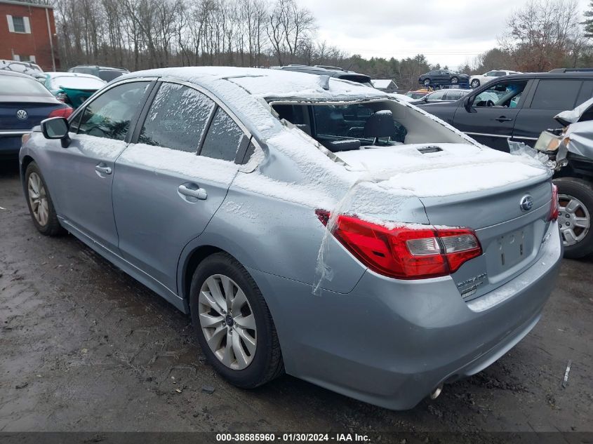2017 SUBARU LEGACY 2.5I PREMIUM - 4S3BNAC64H3035506