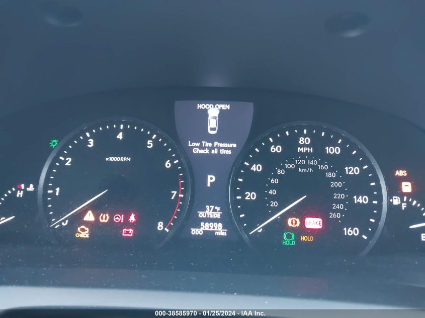 2017 LEXUS LS 460 460 - JTHCL5EF4H5029111