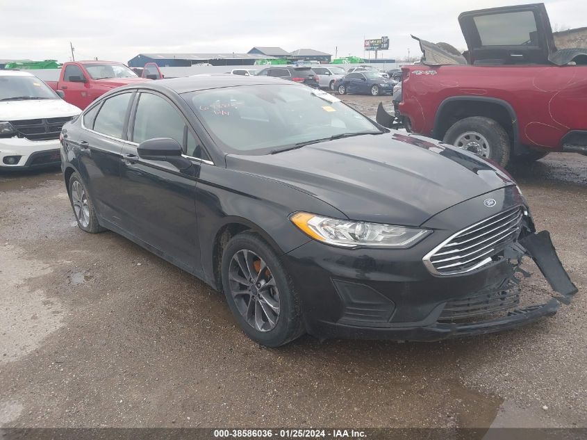 2019 FORD FUSION SE - 3FA6P0HD7KR282546