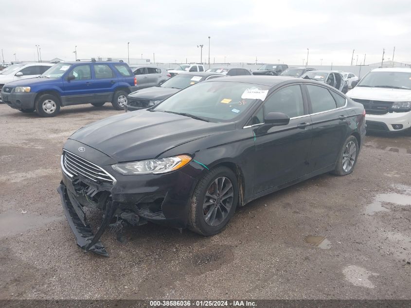 2019 FORD FUSION SE - 3FA6P0HD7KR282546