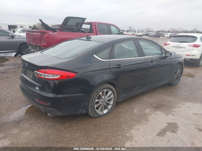 2019 FORD FUSION SE - 3FA6P0HD7KR282546