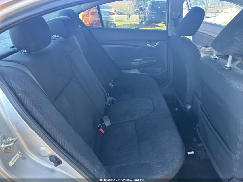 2013 HONDA CIVIC SDN 19XFB2F54DE063540