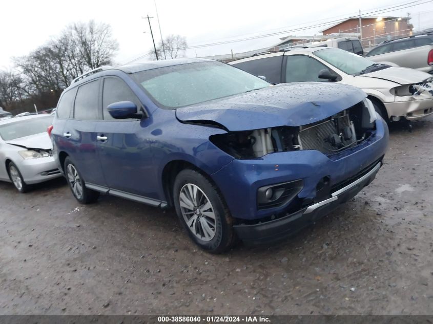 2017 NISSAN PATHFINDER SV - 5N1DR2MN6HC664365