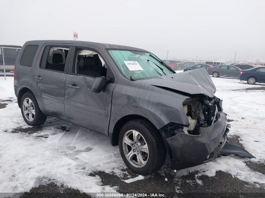 2014 HONDA PILOT EXL - 5FNYF4H57EB03754