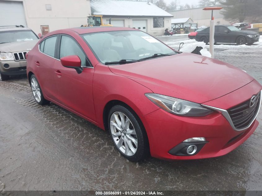 2016 MAZDA MAZDA3 S GRAND TOURING - JM1BM1X35G1298519