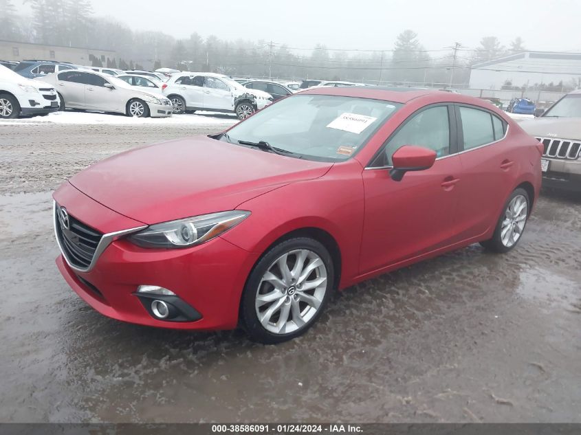 2016 MAZDA MAZDA3 S GRAND TOURING - JM1BM1X35G1298519