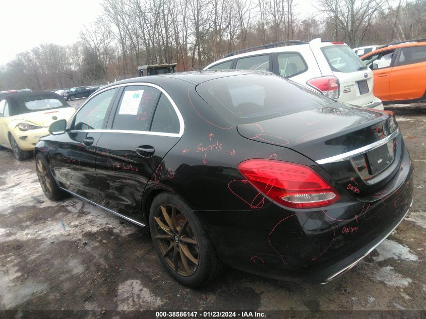 2016 MERCEDES-BENZ C 300 300 - 55SWF4JB5GU117714