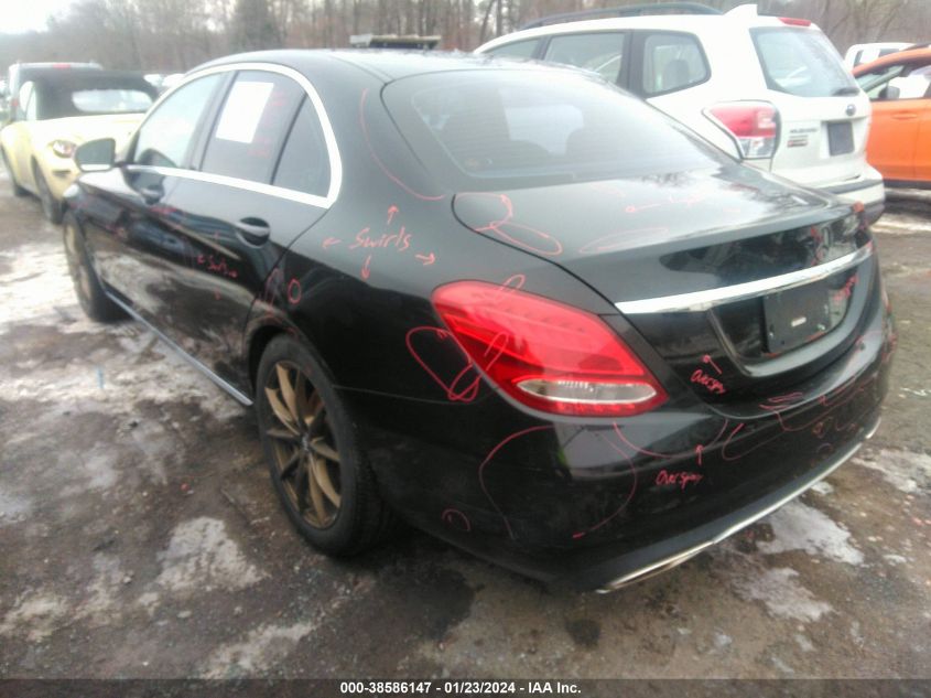 2016 MERCEDES-BENZ C 300 300 - 55SWF4JB5GU117714