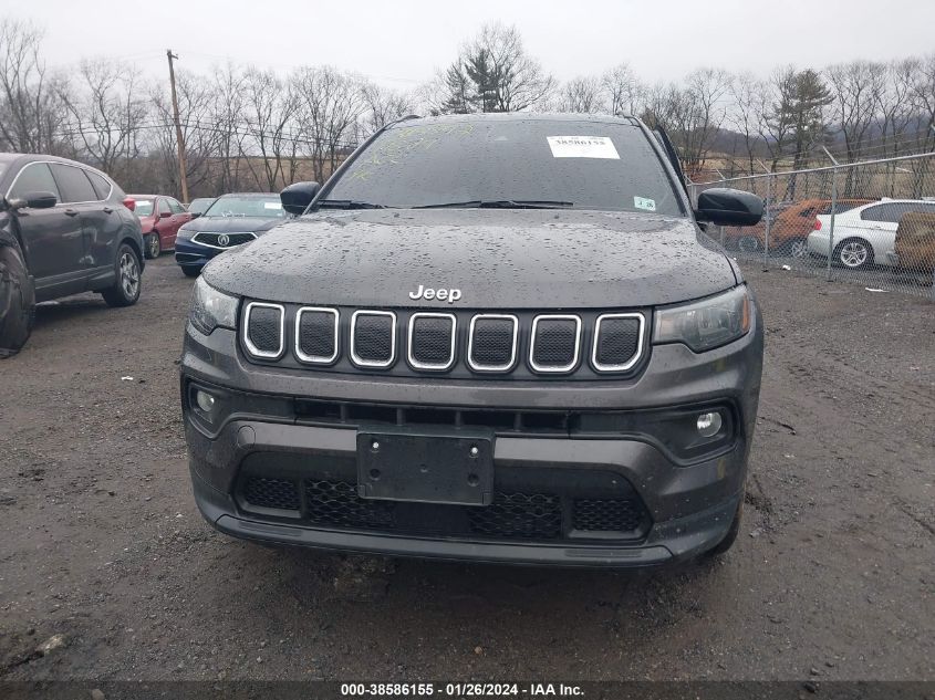 2022 JEEP COMPASS LATITUDE 4X4 - 3C4NJDBB3NT209168