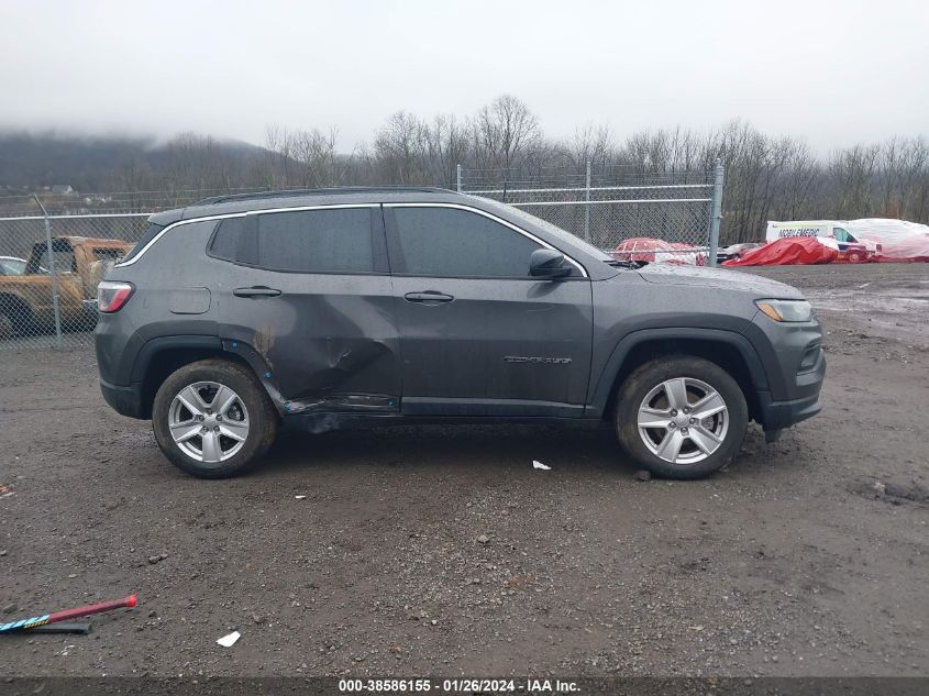 2022 JEEP COMPASS LATITUDE 4X4 - 3C4NJDBB3NT209168