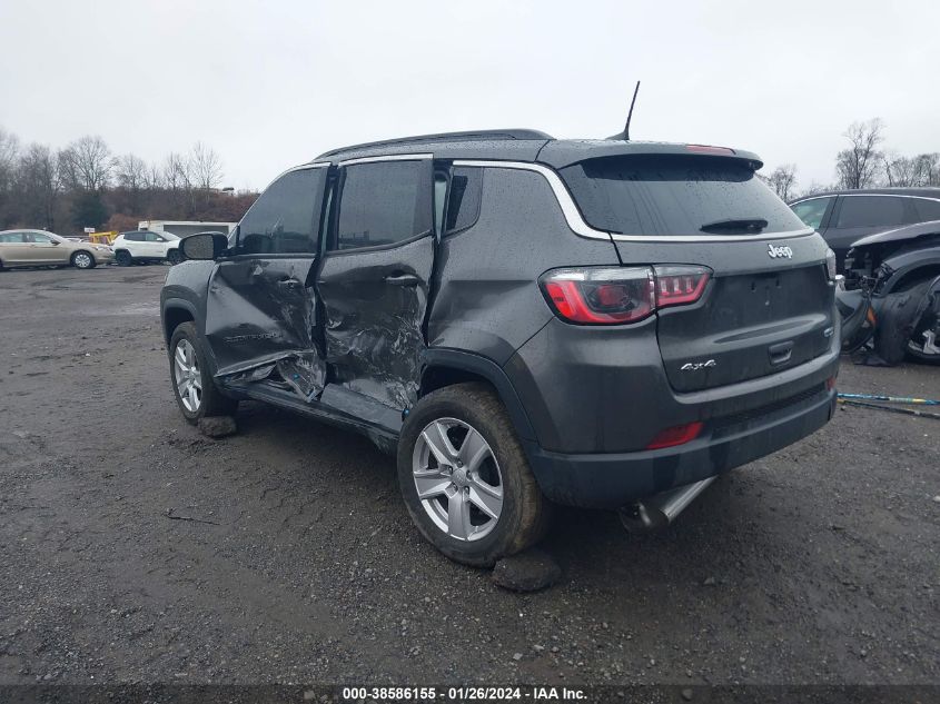 2022 JEEP COMPASS LATITUDE 4X4 - 3C4NJDBB3NT209168