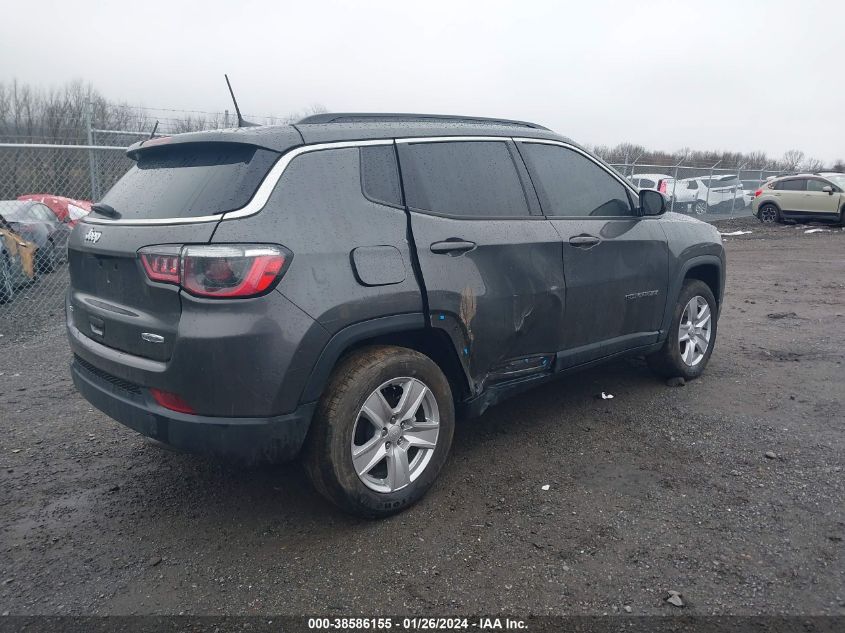 2022 JEEP COMPASS LATITUDE 4X4 - 3C4NJDBB3NT209168