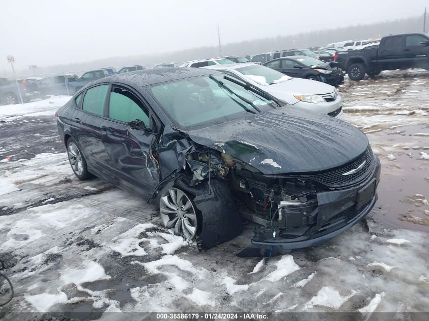 2016 CHRYSLER 200 S - 1C3CCCDG2GN170679