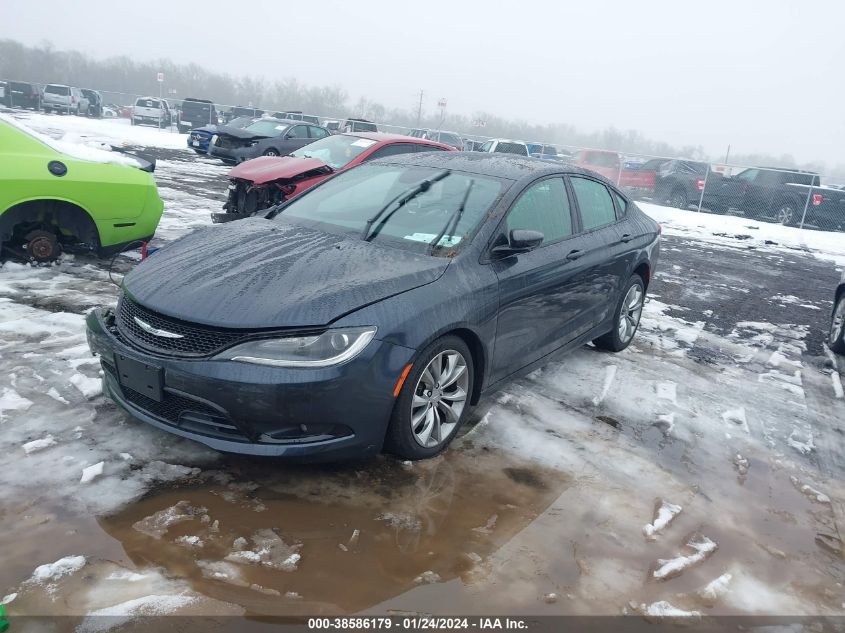 2016 CHRYSLER 200 S - 1C3CCCDG2GN170679