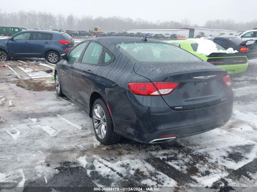 2016 CHRYSLER 200 S - 1C3CCCDG2GN170679