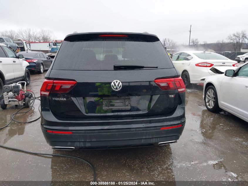 2018 VOLKSWAGEN TIGUAN S - 3VV1B7AX8JM112855