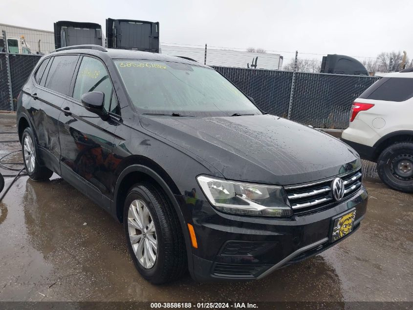 2018 VOLKSWAGEN TIGUAN S - 3VV1B7AX8JM112855