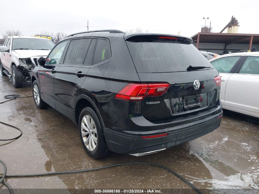 2018 VOLKSWAGEN TIGUAN S - 3VV1B7AX8JM112855