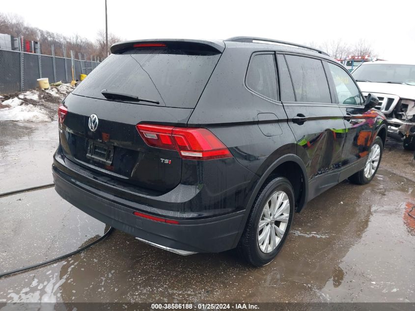 2018 VOLKSWAGEN TIGUAN S - 3VV1B7AX8JM112855