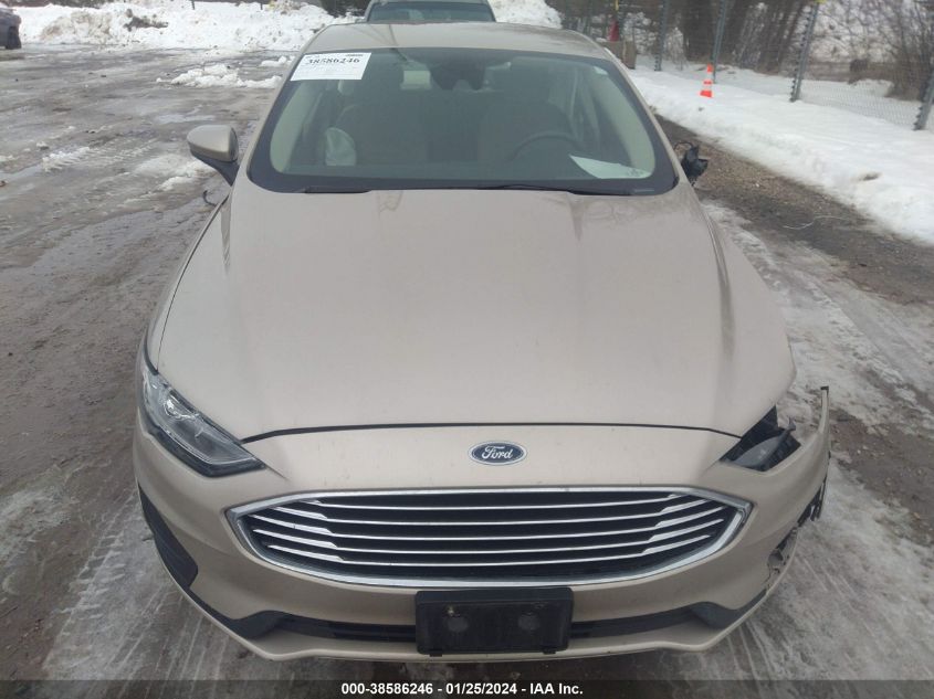 2019 FORD FUSION SE - 3FA6P0HDXKR248035