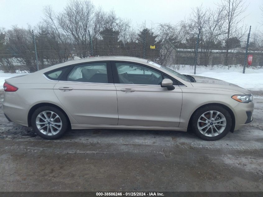 2019 FORD FUSION SE - 3FA6P0HDXKR248035