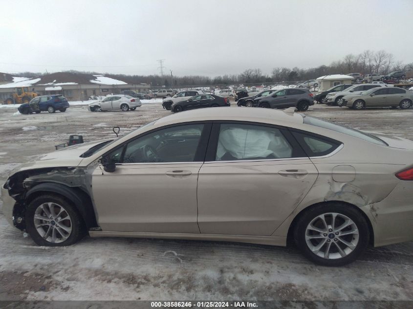 2019 FORD FUSION SE - 3FA6P0HDXKR248035