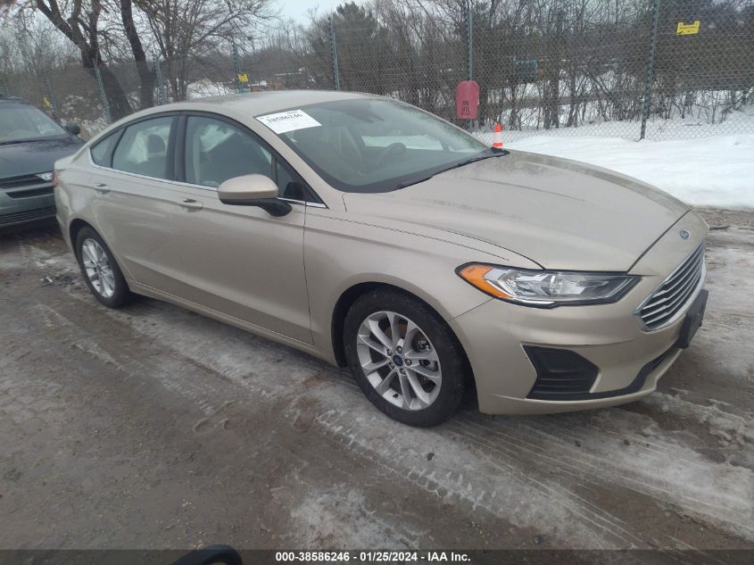 2019 FORD FUSION SE - 3FA6P0HDXKR248035