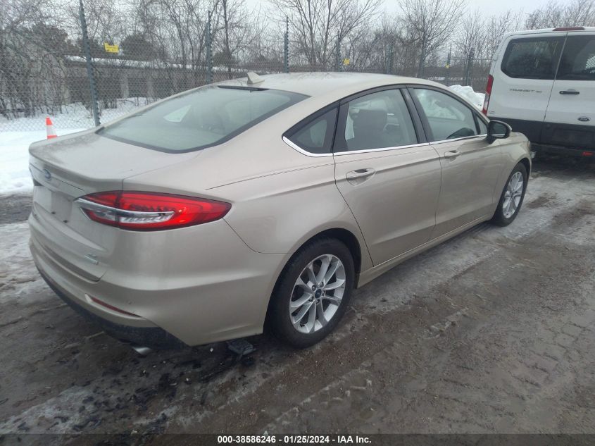 2019 FORD FUSION SE - 3FA6P0HDXKR248035