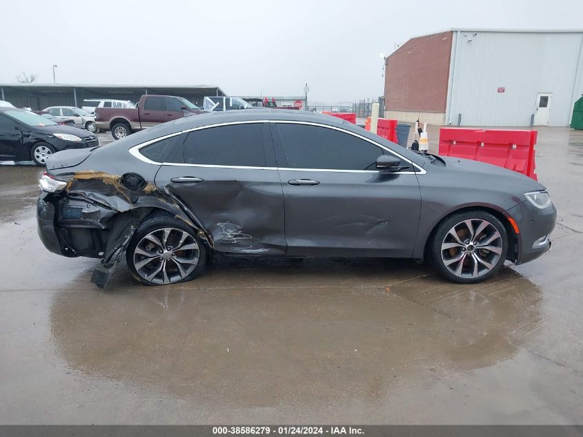 2015 CHRYSLER 200 C - 1C3CCCCGXFN526361