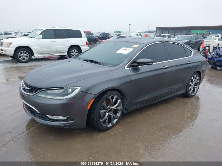 2015 CHRYSLER 200 C - 1C3CCCCGXFN526361
