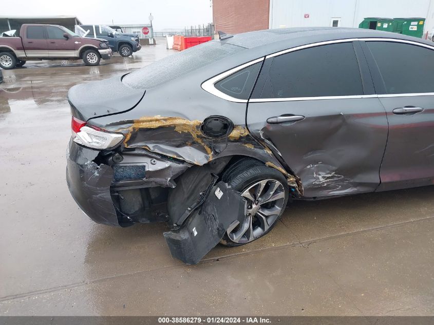 2015 CHRYSLER 200 C - 1C3CCCCGXFN526361
