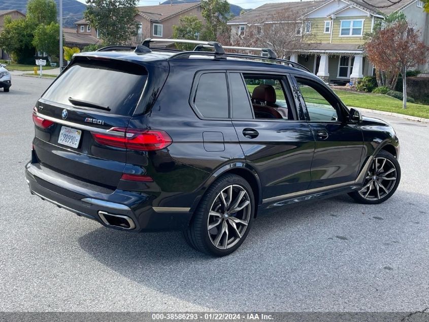 2020 BMW X7 M50I - 5UXCX6C06L9C49878