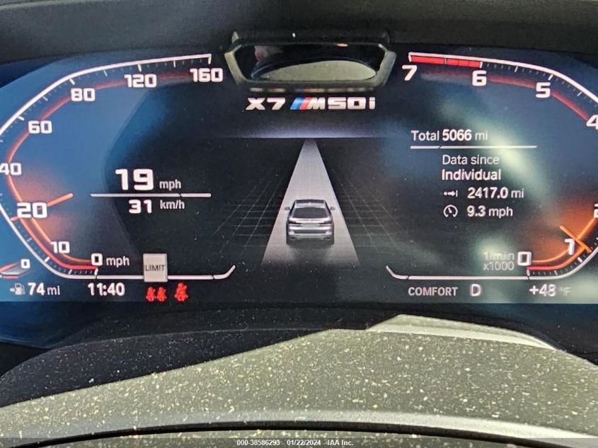 2020 BMW X7 M50I - 5UXCX6C06L9C49878