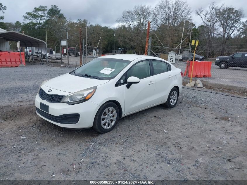 2013 KIA RIO LX - KNADM4A39D6204222