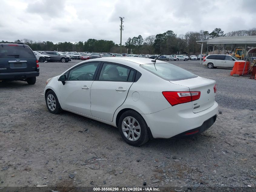 2013 KIA RIO LX - KNADM4A39D6204222