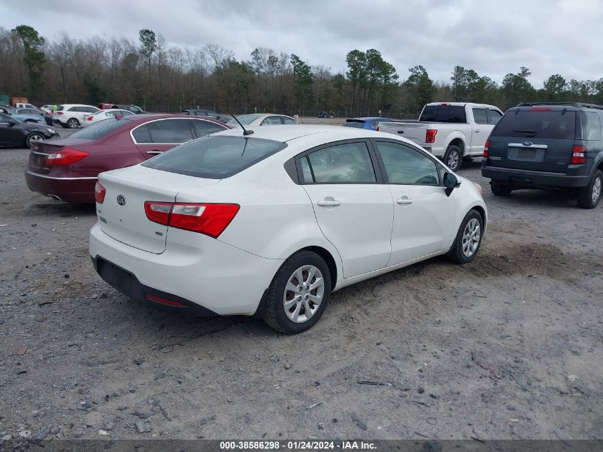 2013 KIA RIO LX - KNADM4A39D6204222