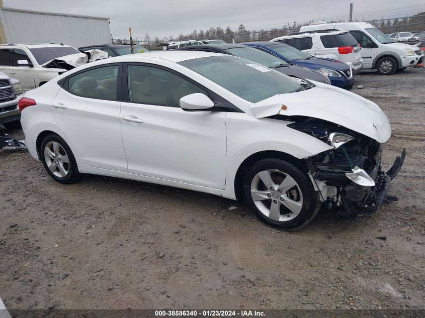 2013 HYUNDAI ELANTRA GLS/LIMITED - 5NPDH4AE7DH263767