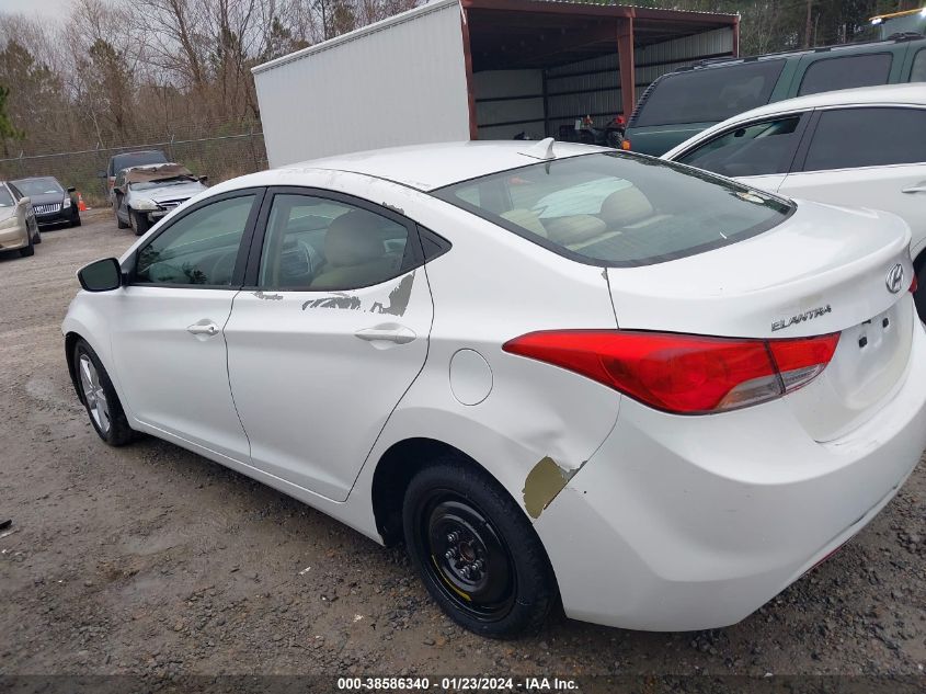 2013 HYUNDAI ELANTRA GLS/LIMITED - 5NPDH4AE7DH263767