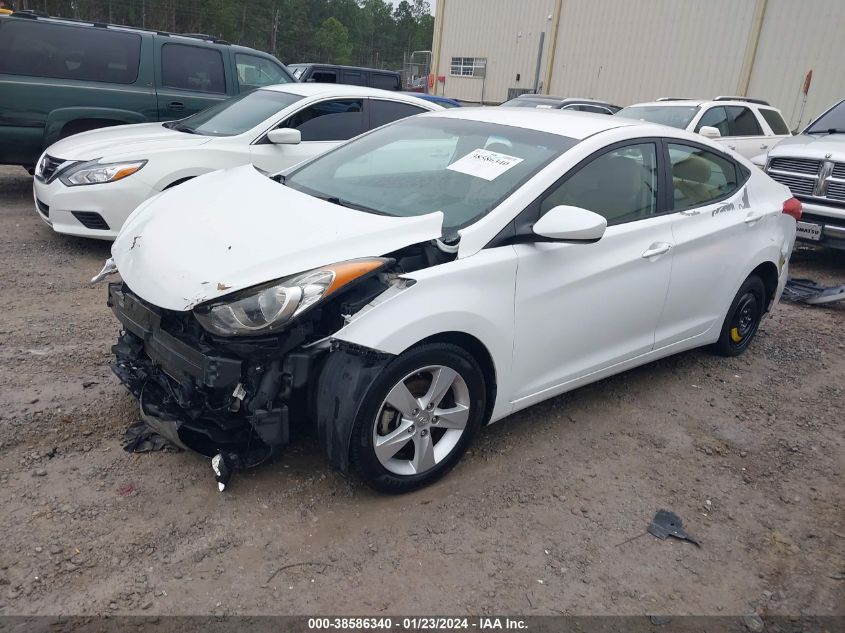 2013 HYUNDAI ELANTRA GLS/LIMITED - 5NPDH4AE7DH263767