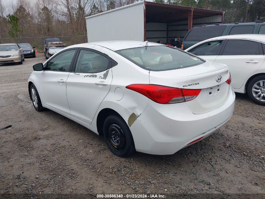 2013 HYUNDAI ELANTRA GLS/LIMITED - 5NPDH4AE7DH263767