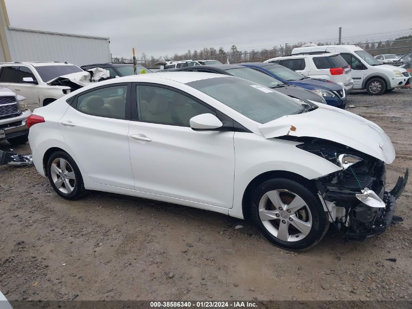 2013 HYUNDAI ELANTRA GLS/LIMITED - 5NPDH4AE7DH263767