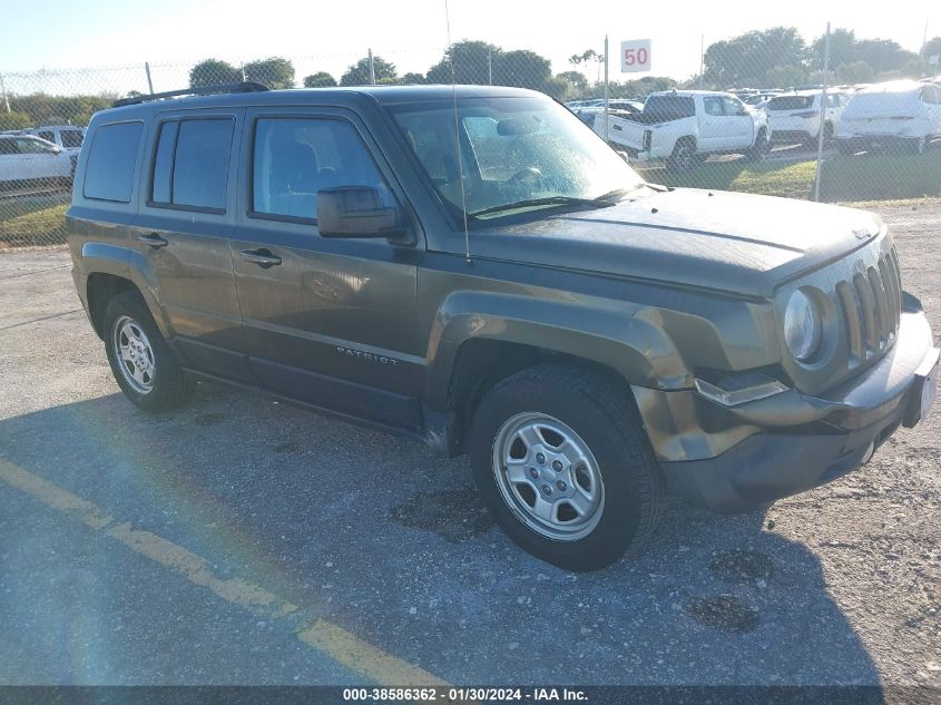 2015 JEEP PATRIOT SPORT - 1C4NJPBAXFD418634
