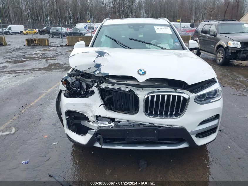 5UXTY5C01M9E67137 2021 BMW X3, photo no. 12