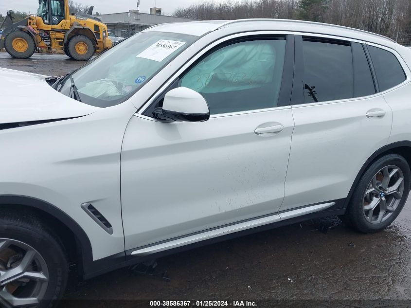 5UXTY5C01M9E67137 2021 BMW X3, photo no. 14