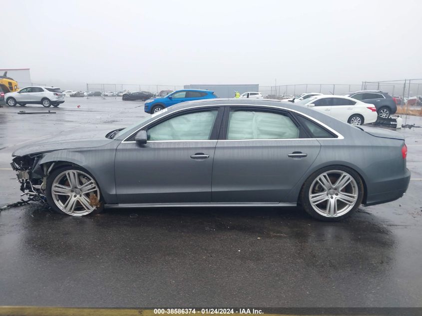 2016 AUDI A8 L 4.0T SPORT - WAU43AFD9GN014532