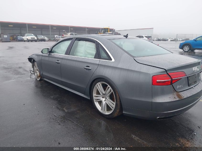 2016 AUDI A8 L 4.0T SPORT - WAU43AFD9GN014532