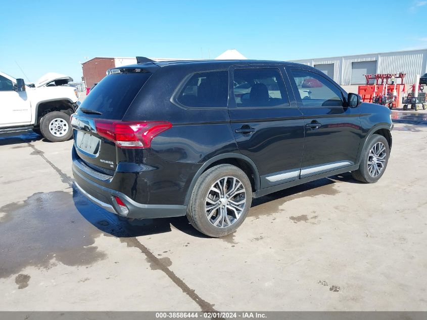 2018 MITSUBISHI OUTLANDER SE - JA4AD3A37JZ054504